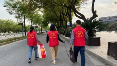 立信 | 助力桐鄉(xiāng)市創(chuàng)建全國文明城市，立信在行動！